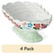 Edge Collections - 6.4" - Multicolor - Charming Floral Candy Dish for Sweets and Trinkets - 4 Piece